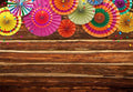Colorful Origami Wood Texture Photography Backdrop for Studio