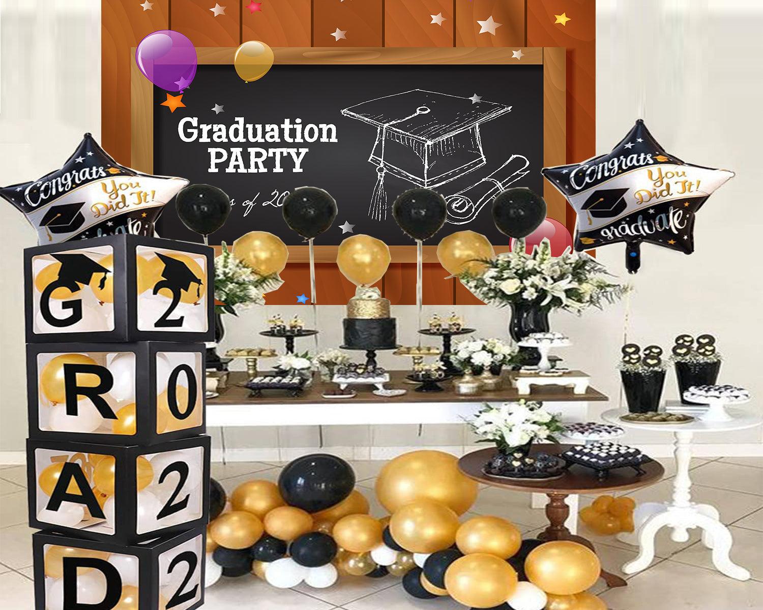 Wooden Texture Background Blackboard Decoration Backdrop Graduation Party Decorations TKH1864