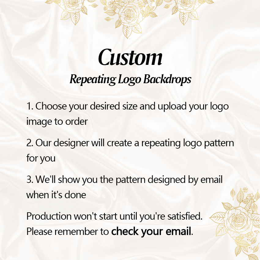 Step and Repeat Backdrop For Business Event Backdrop Banner Custom logo Backdrop Fabric Backdrop C-104